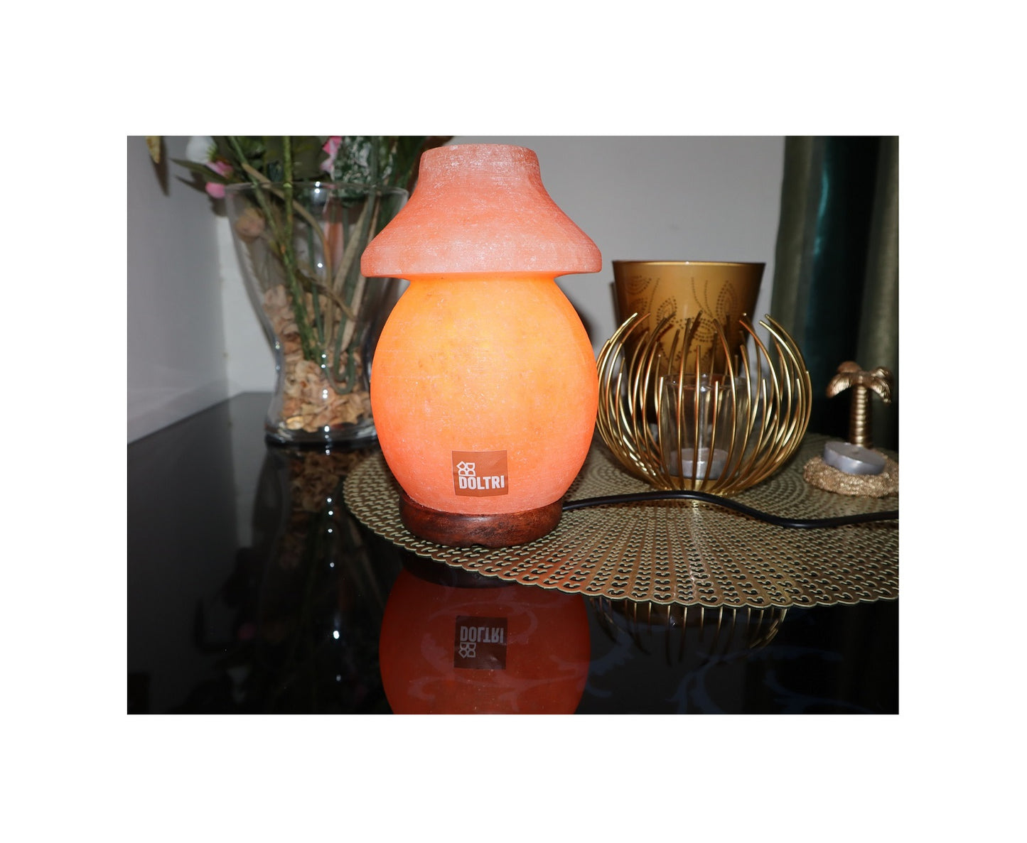 Natural Himalayan Salt Lamp – Purify Air & Enhance Home Ambience