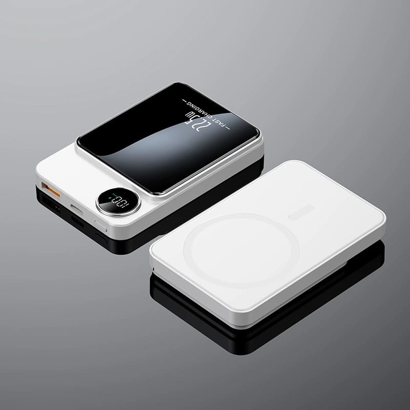 Smart Power Bank 5000mAh – Best MagSafe Portable Charger for Fast Wireless Charging