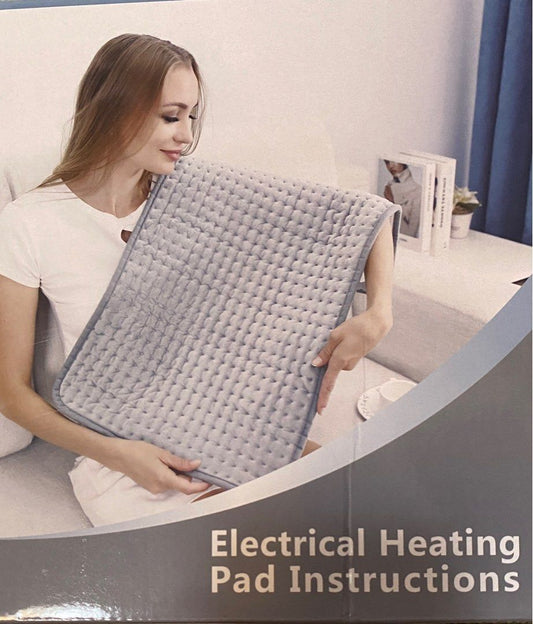 Electric Heating Pad - with 6 Temperature Settings and Auto Shut-Off Features