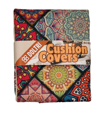 Mandala Bohemian Small Square Sofa Cushion Cover