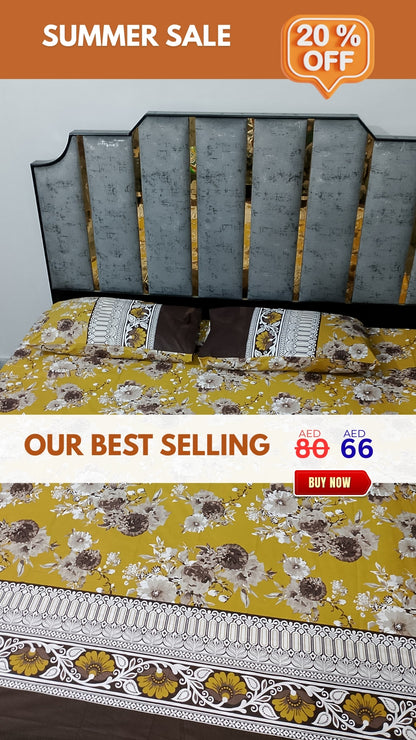Premium King Size Cotton Bed Sheets |  20% OFF | USE CODE BED20