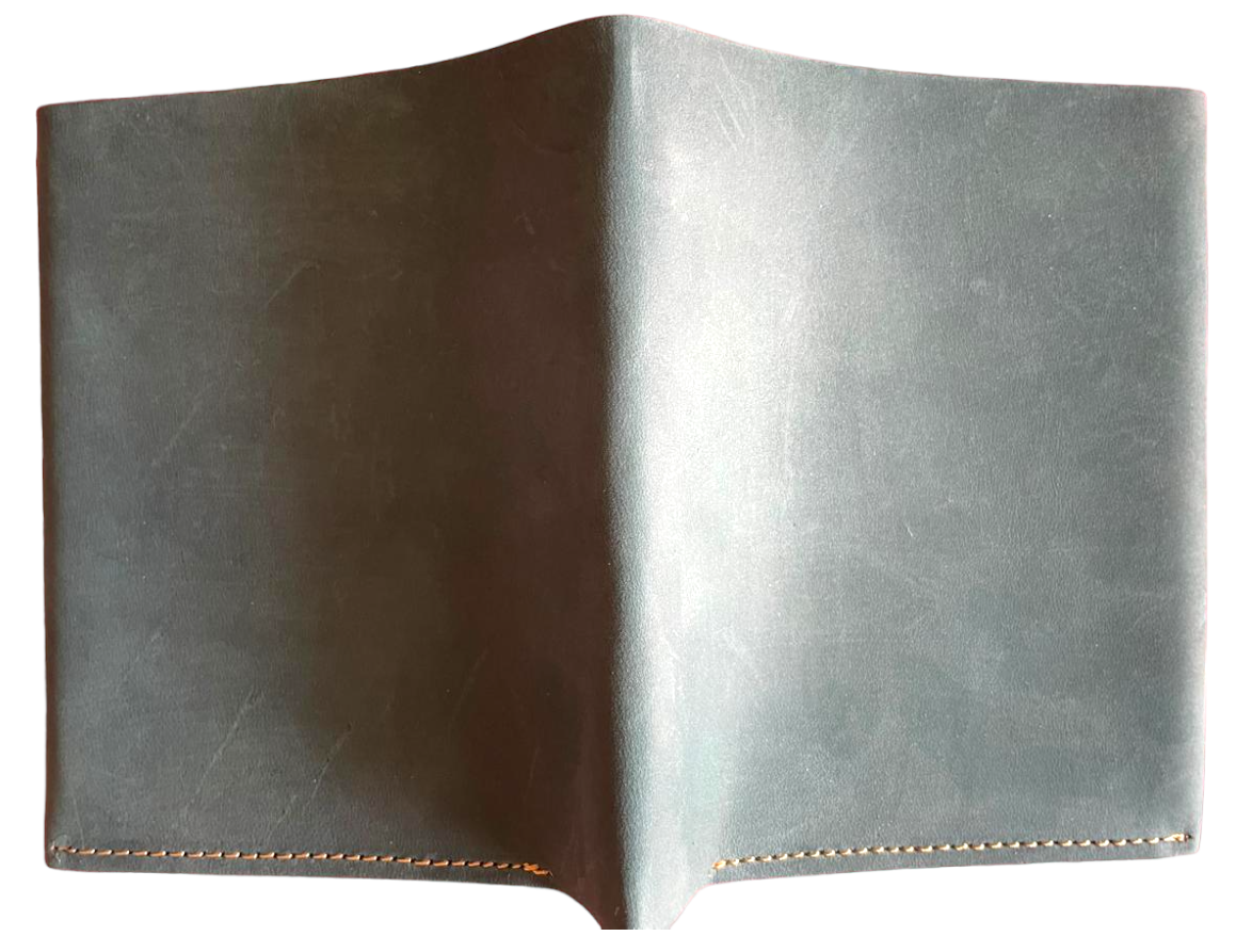 Men's Genuine Leather Bifold Wallet - Vintage Slim