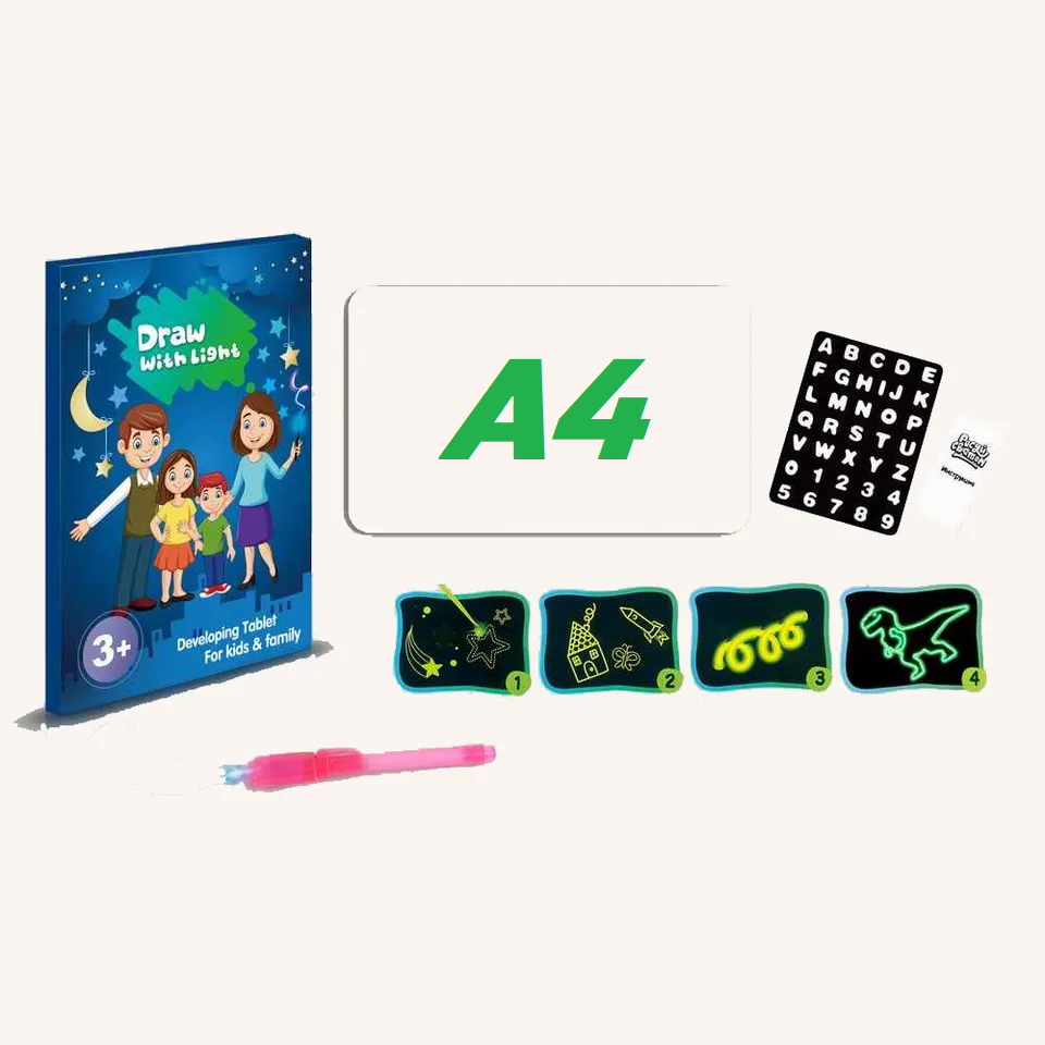 Kids Drawing Board - Glow in the Dark