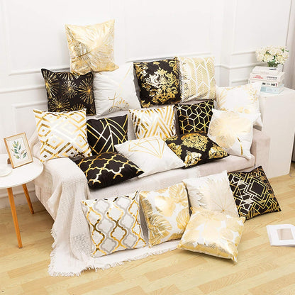 Enchanting Maze Pattern Sofa Cushion Cover