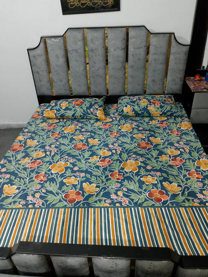 Premium King Size Cotton Bed Sheets |  20% OFF | USE CODE BED20