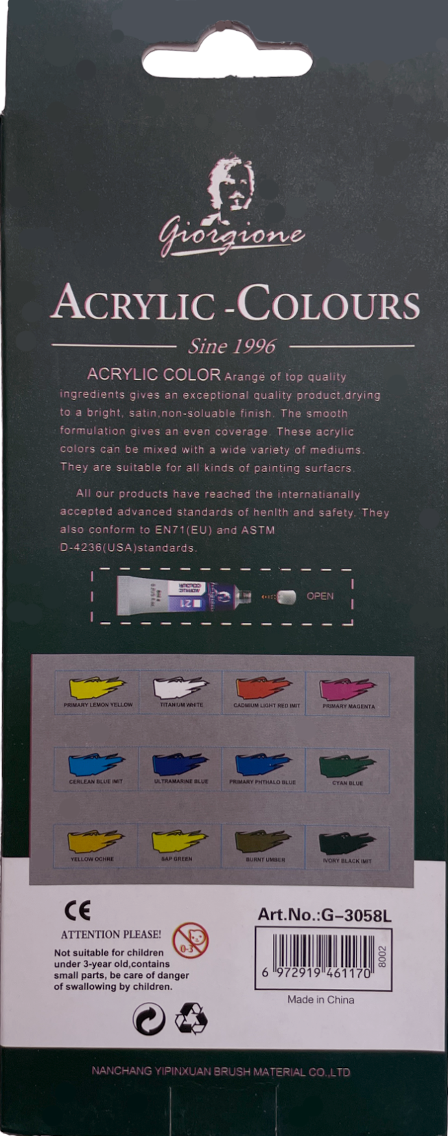 Acrylic Color Paints