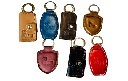 Doltri - Stylish Leather Keychains