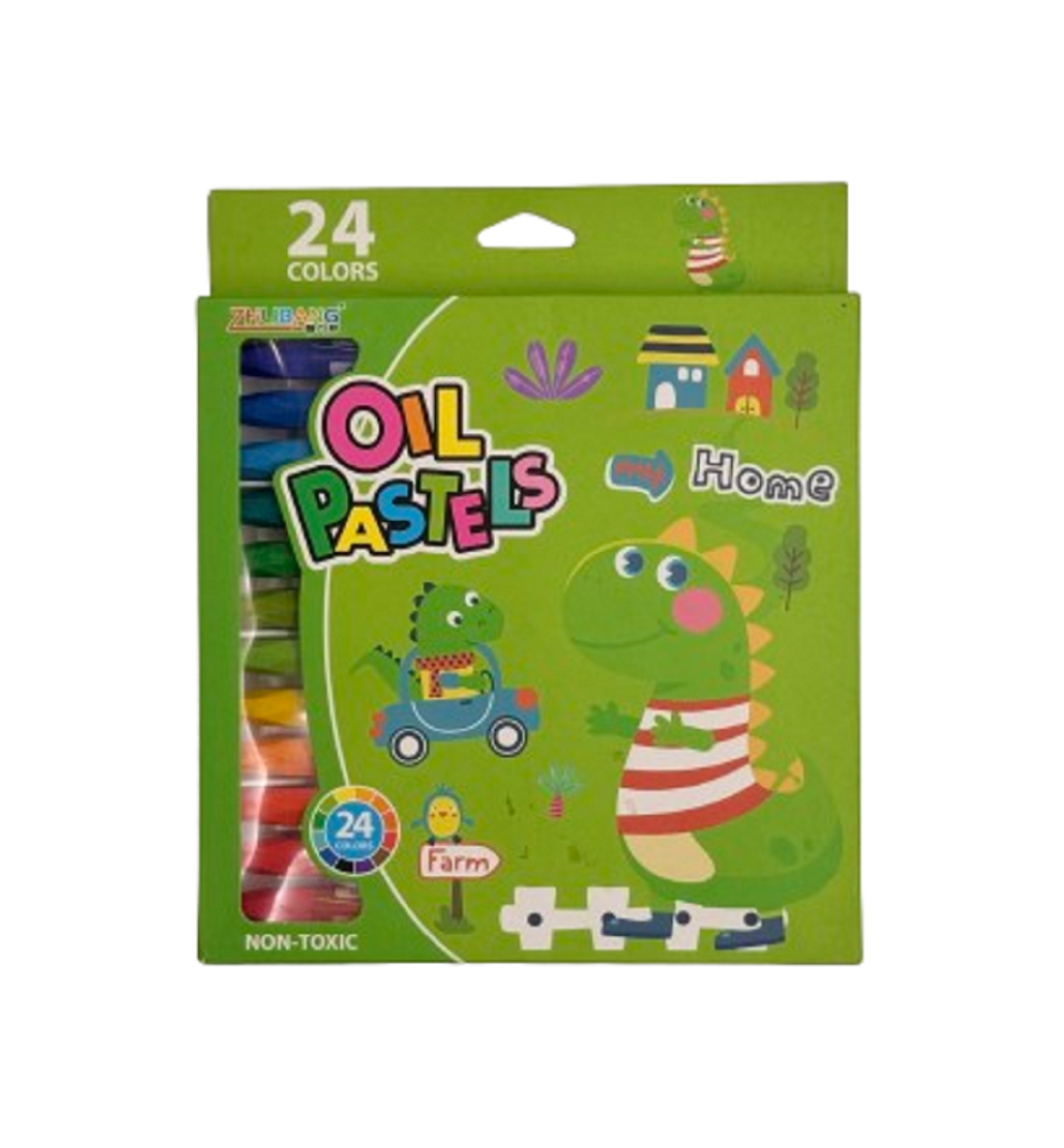 Oil Pastels for Art (Set of 24 Colors)