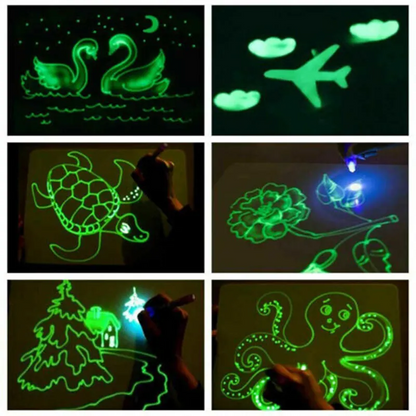 Kids Drawing Board - Glow in the Dark